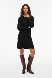 Vila Vestido de malha com viscose