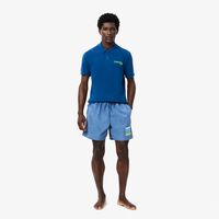 Lacoste Calções com efeito lavado
