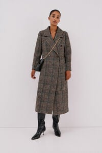 Cortefiel Long fabric coat