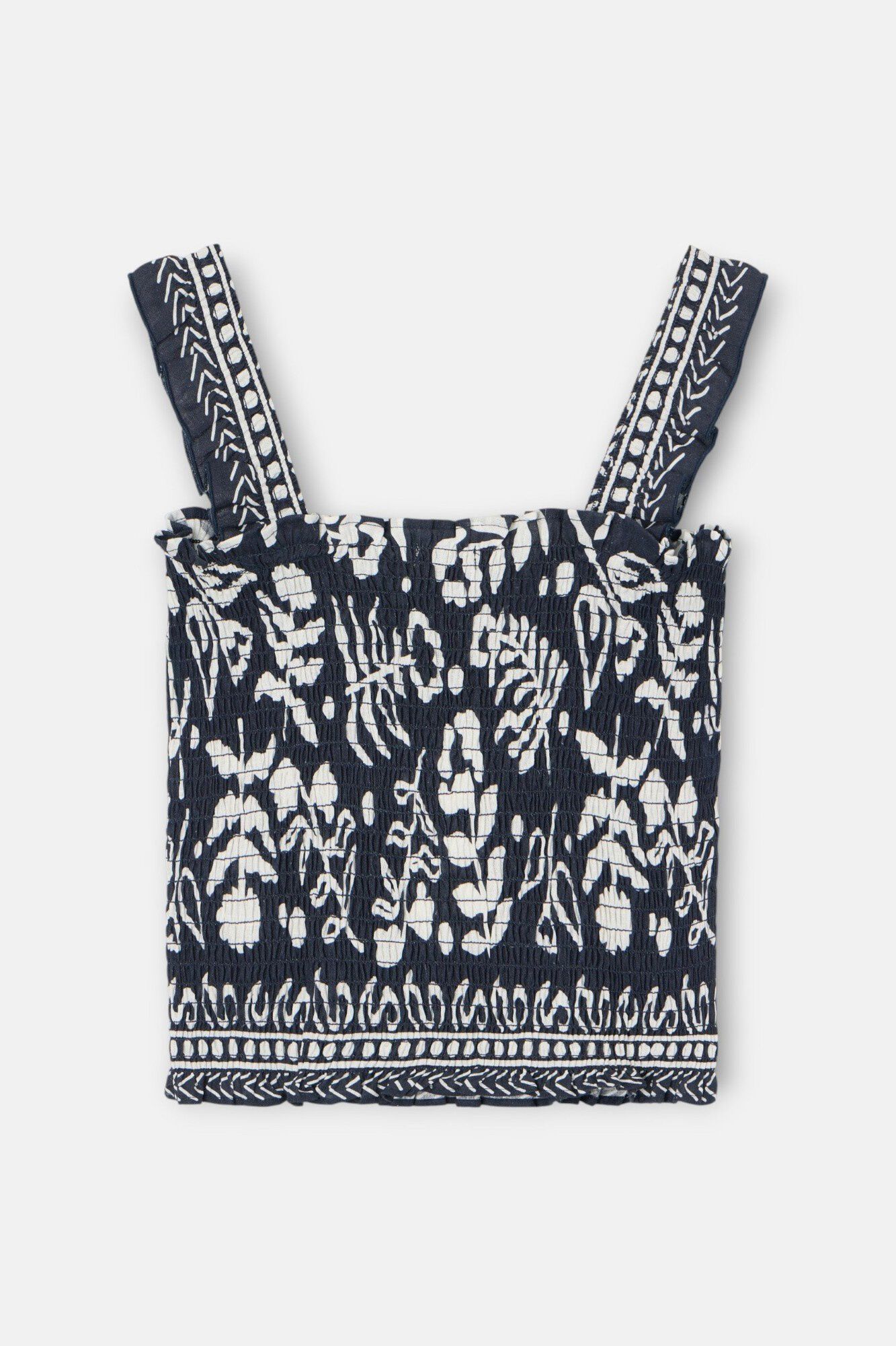 Silbon Top cai-cai estampado de flores
