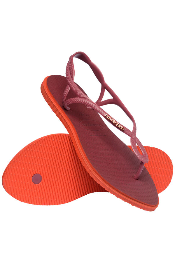 Havaianas Sand&aacute;lia Luna Point  Laranja