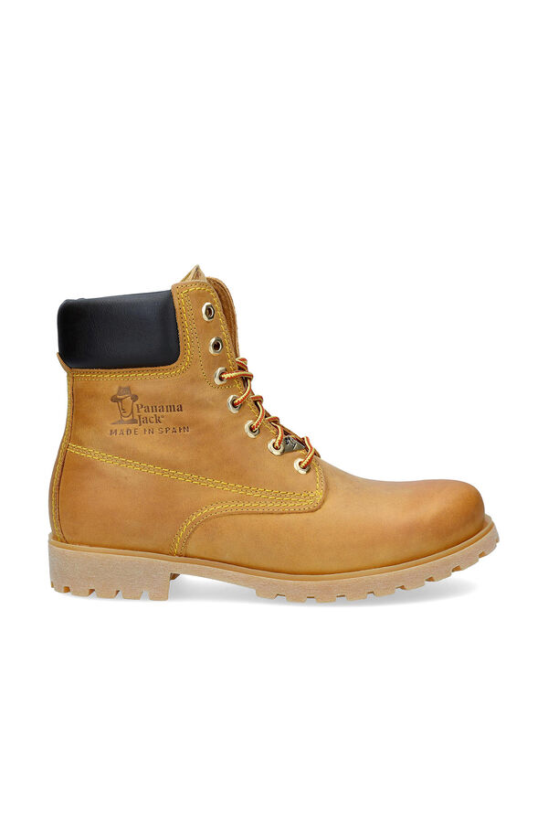 Cortefiel Men's nappa leather boots Yellow