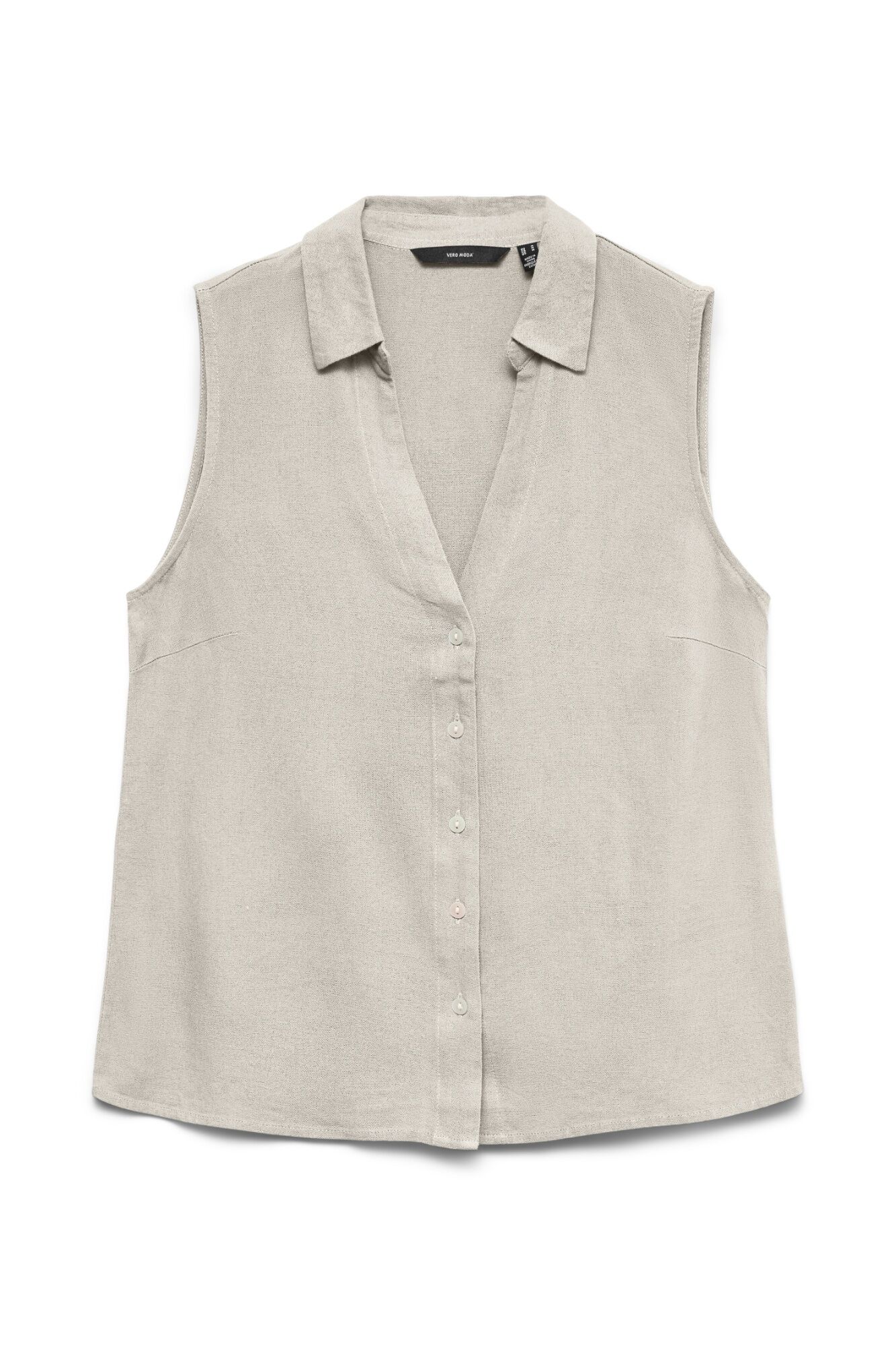 Vero Moda Top fluido gola em bico