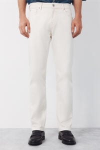 Cortefiel 5-pocket regular fit coloured trousers