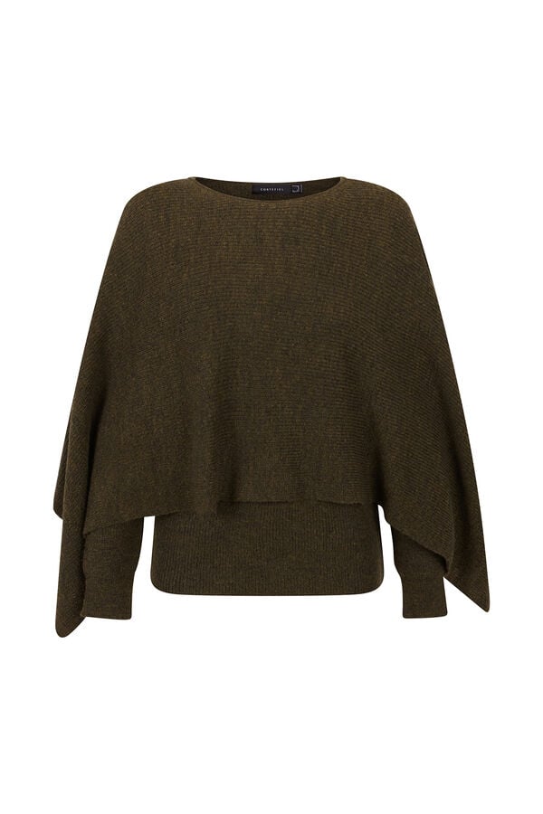 Cortefiel Jersey built-in layer Green