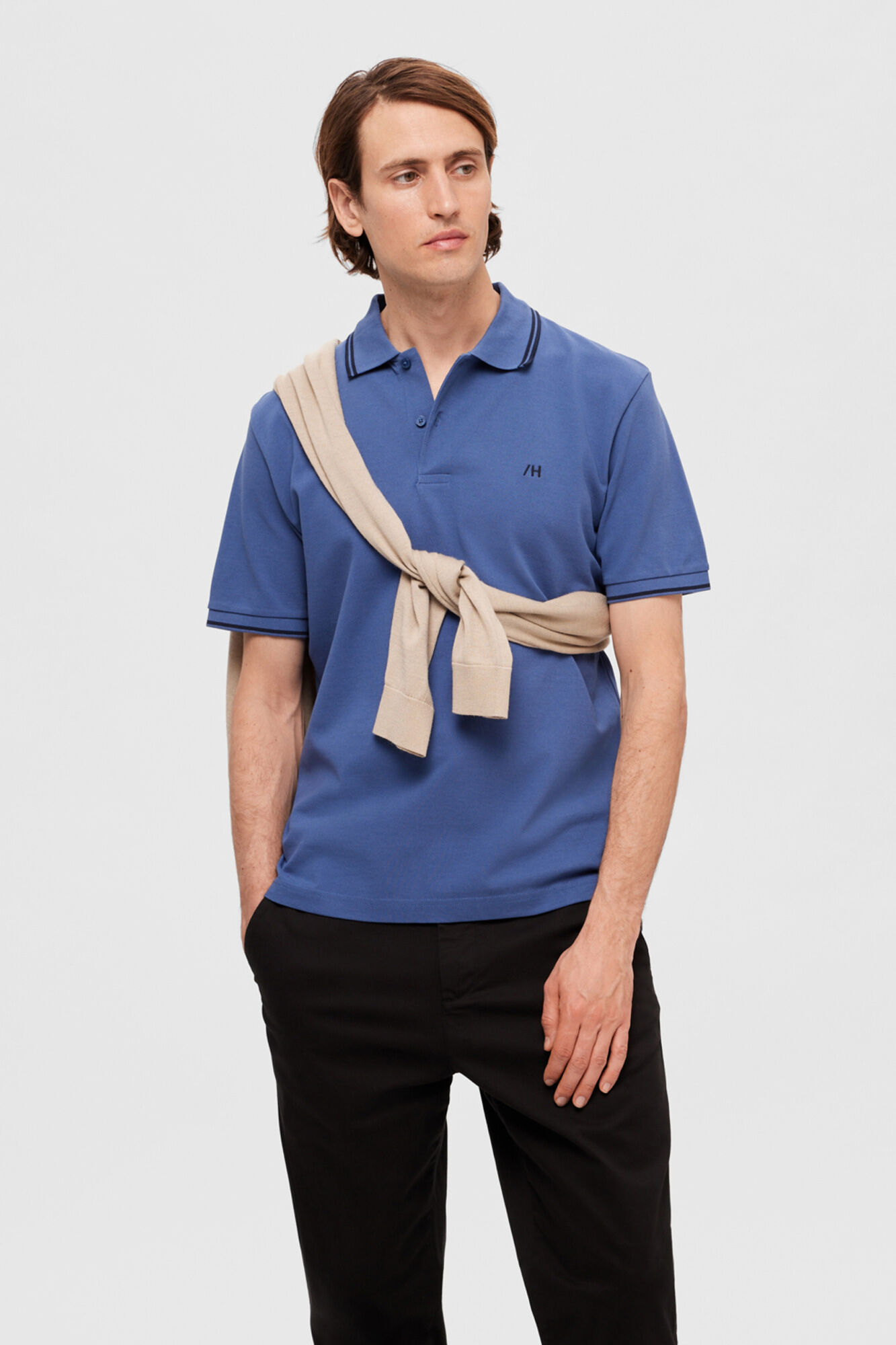 Polo shirts with pockets top 100 cotton