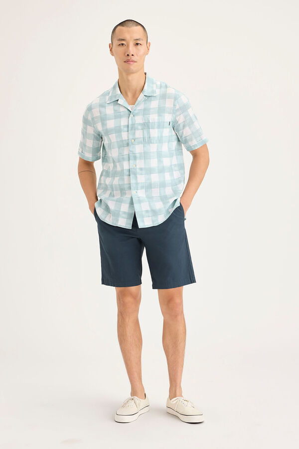 Dockers Calções calças chino Azul