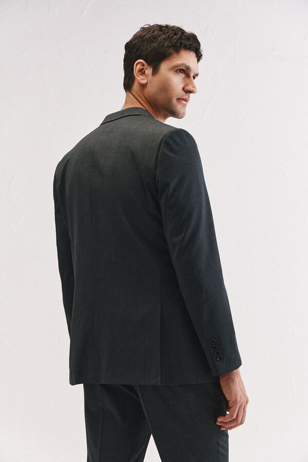 Cortefiel Blazer Coolmax liso Cinzento