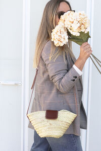 The Code Bolsa tote de pele urbano