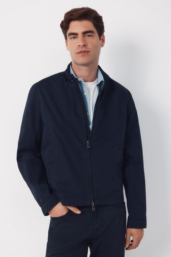 Cortefiel Casual lightweight jacket  Navy