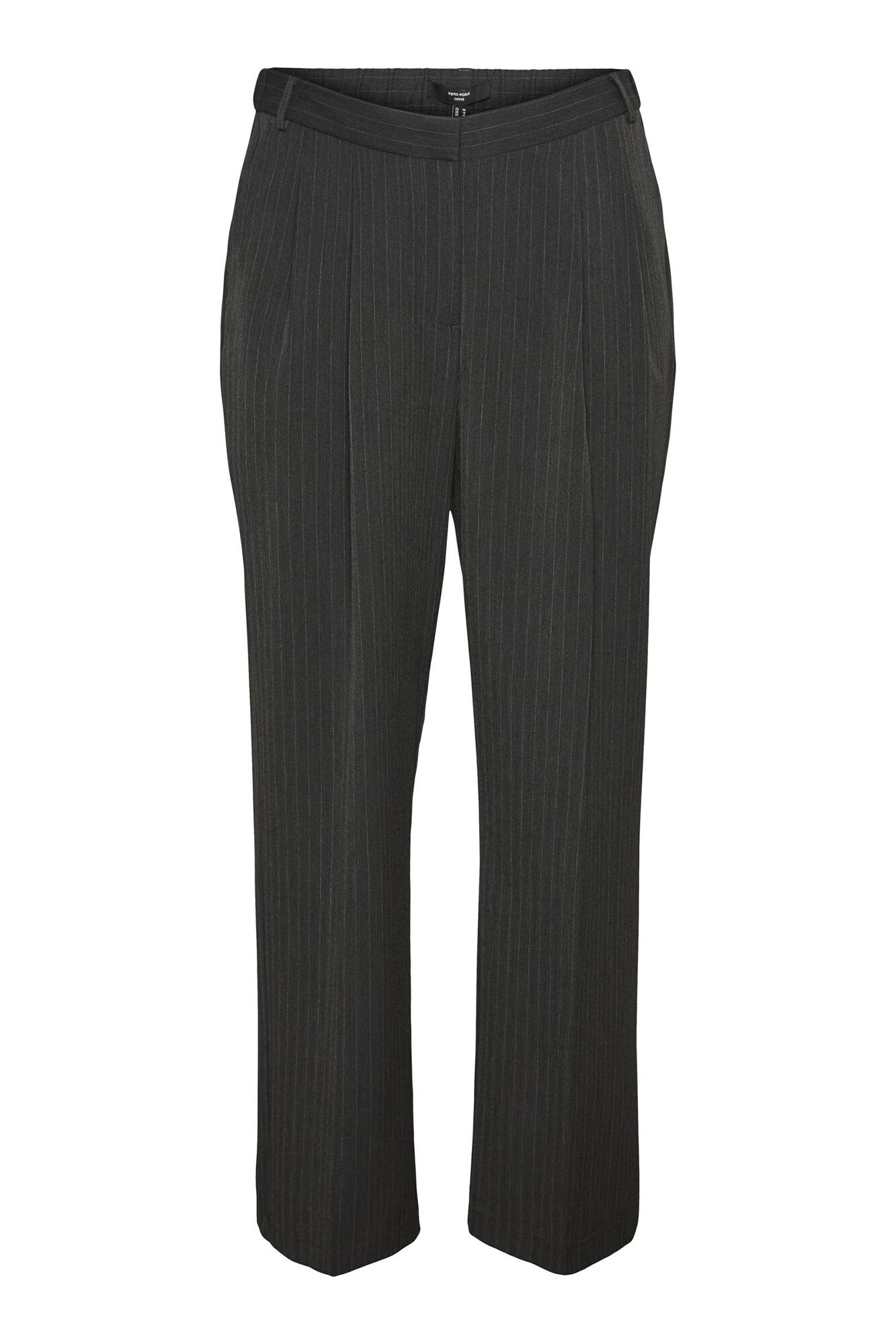 Plus size striped suit trousers Women s trousers Cortefiel
