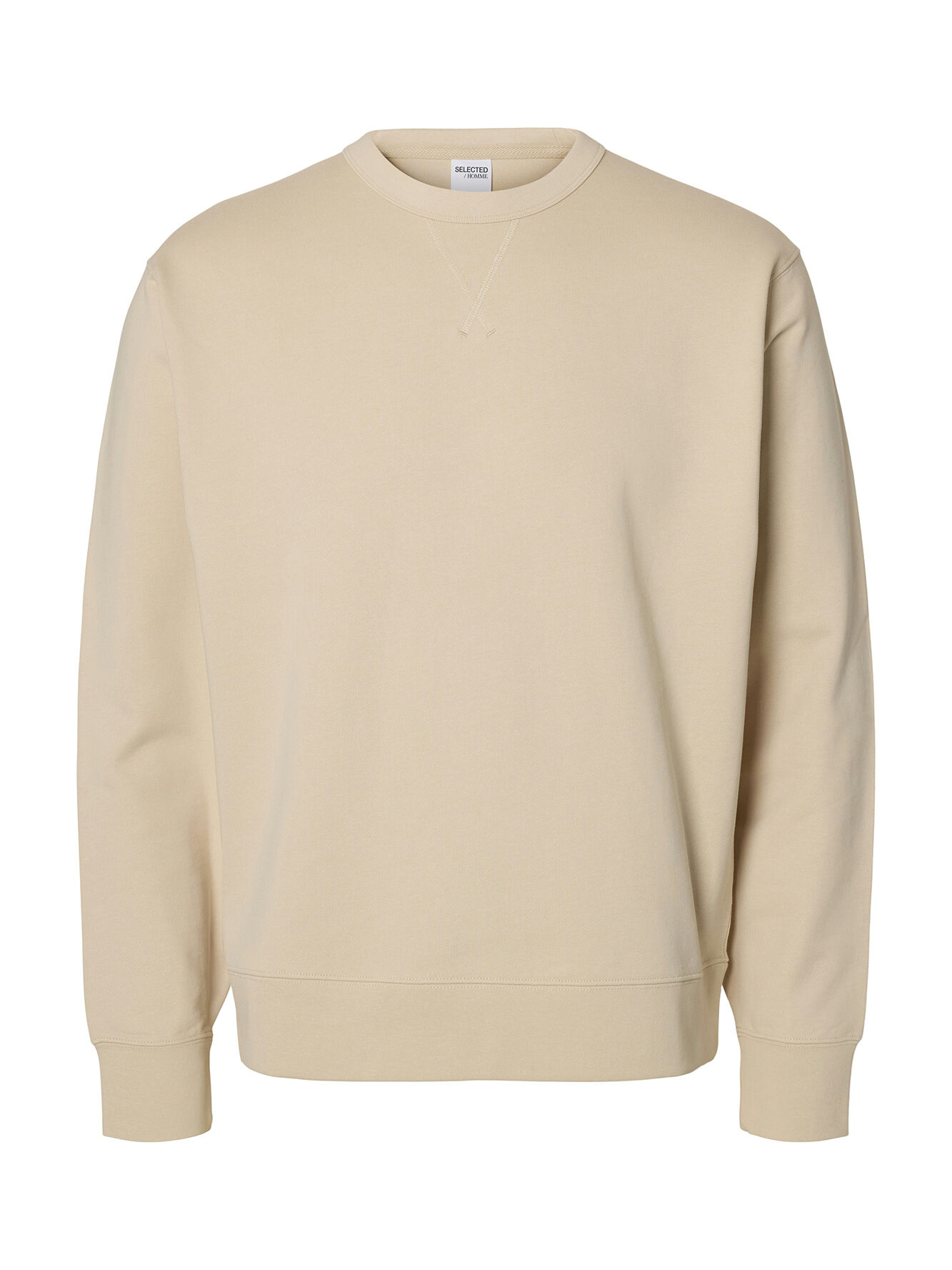 Selected Sweatshirt 100% algod&atilde;o org&acirc;nico
