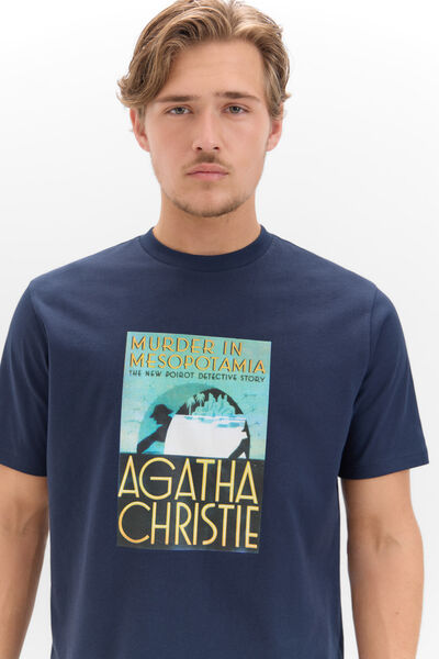 Cortefiel agatha christie® t-shirt  Navy