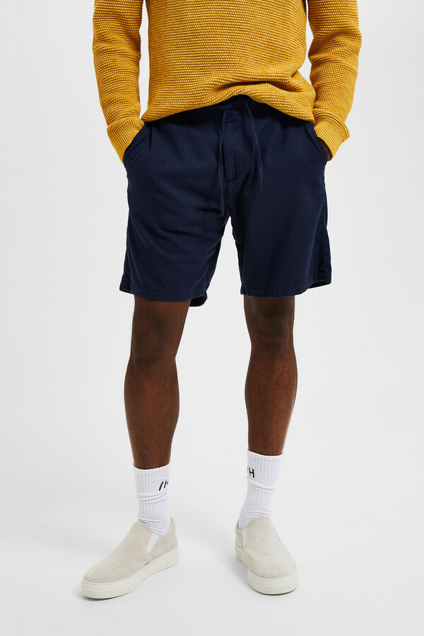 Selected Cal&ccedil;&otilde;es de linho Azul