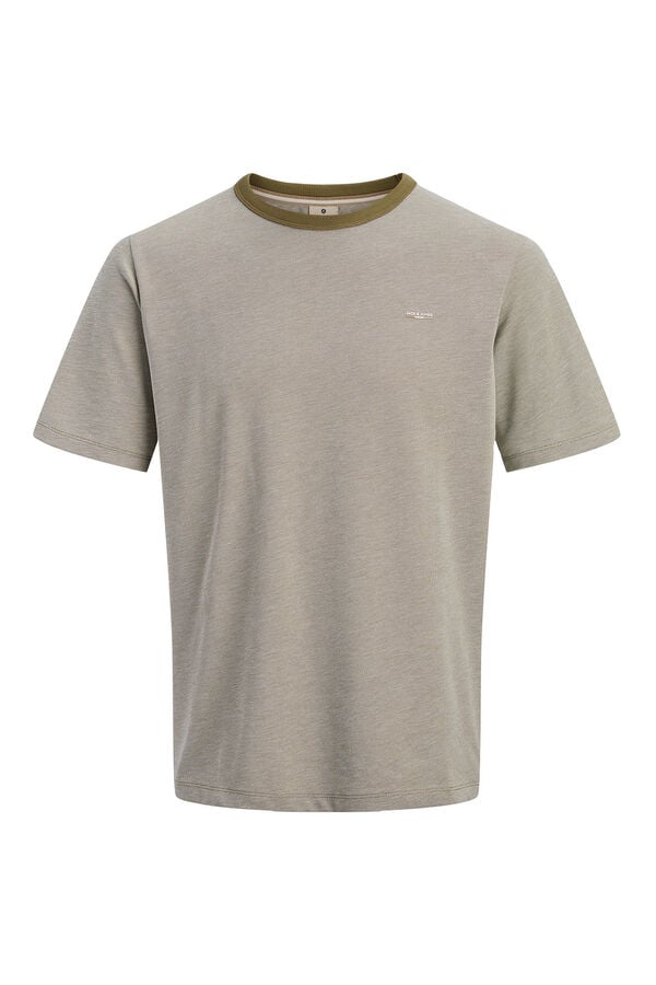 Jack & Jones Basic short sleeve T-shirt Kaki