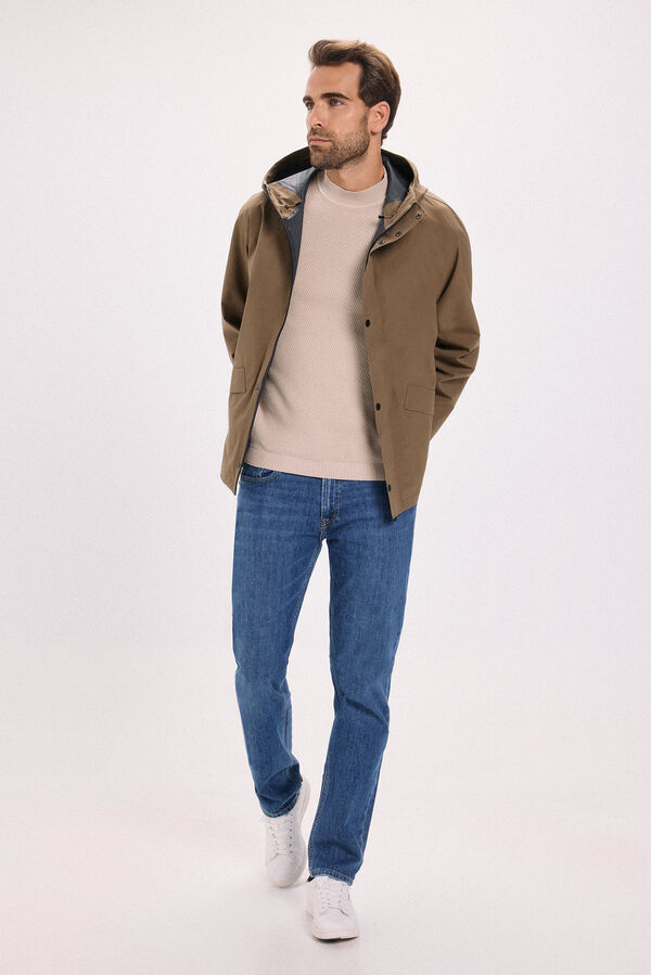 Jack & Jones Cazadora regular fit waterproof Gris