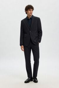 Selected Cal&ccedil;as de fato Slim Fit