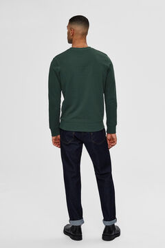 Cortefiel Organic sweatshirt Pistachio&nbsp;green