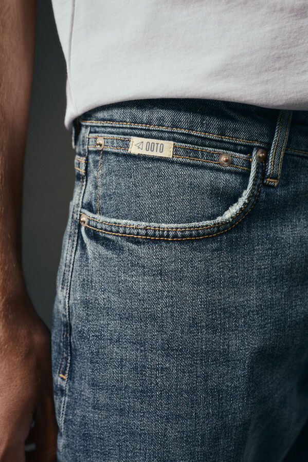 OOTO Pantalón vaquero slim fit Azul