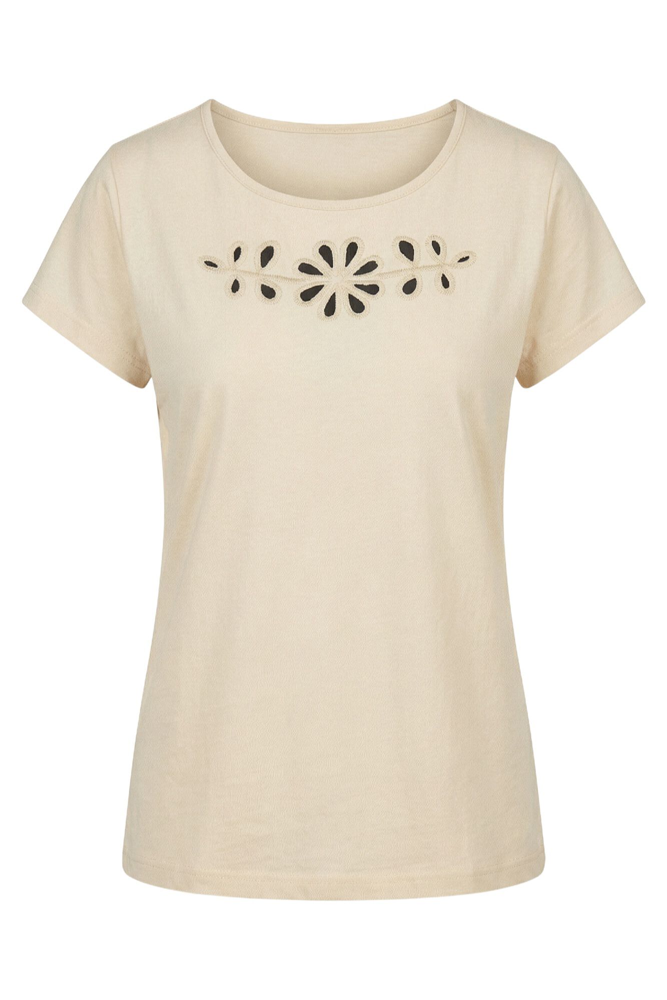 Vero Moda T-shirt de algod&atilde;o com recortes