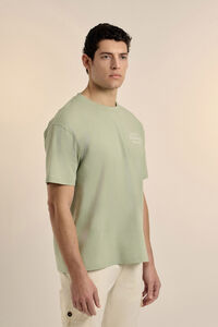 Valecuatro Camiseta com texto grande
