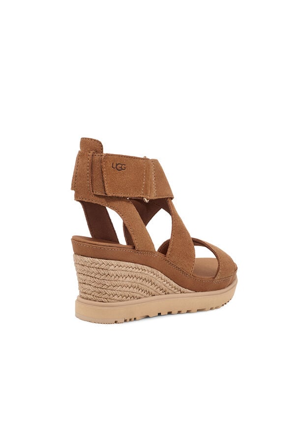 Cortefiel Women's Ileana Ankle sandals Camel
