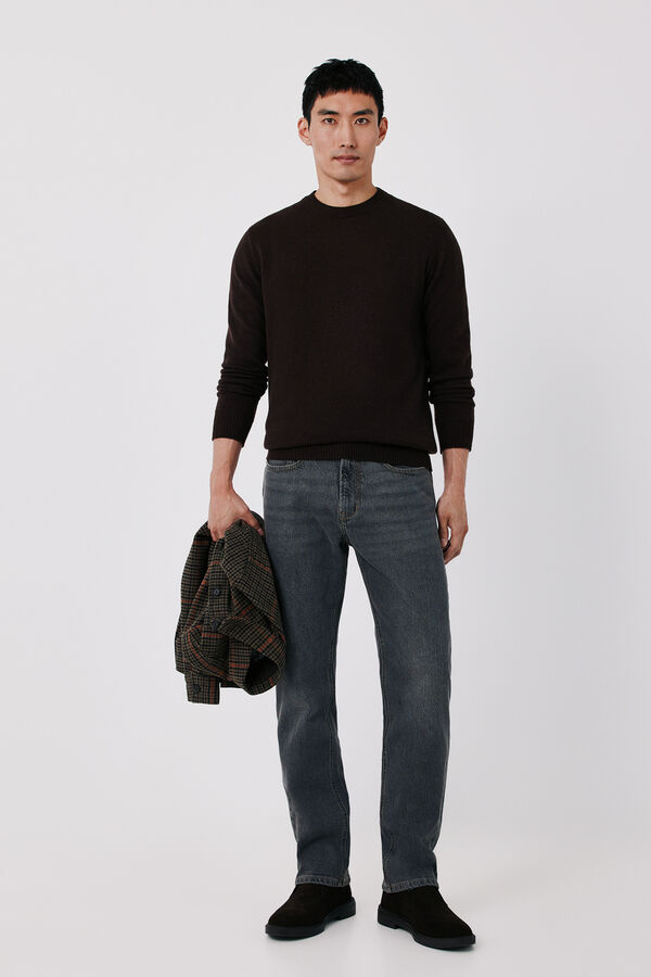 Cortefiel Straight jeans Grey