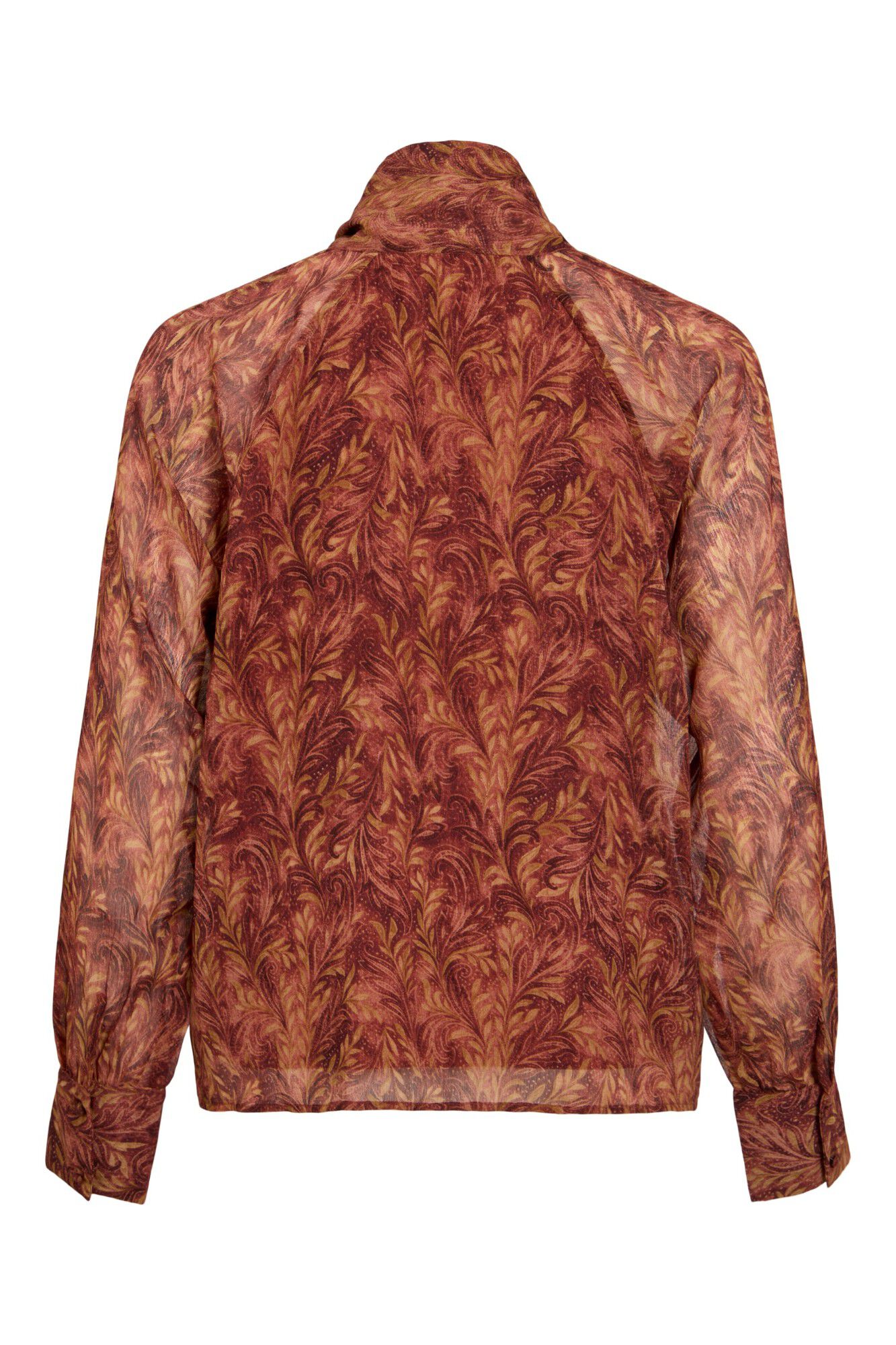 Vila Blusa com la&ccedil;ada manga comprida
