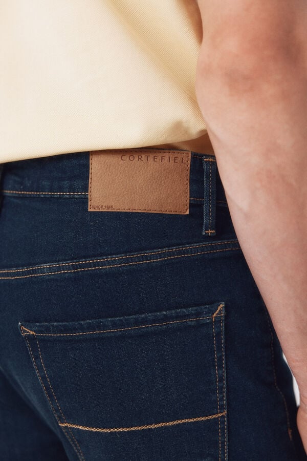 Cortefiel Slim fit jeans Navy