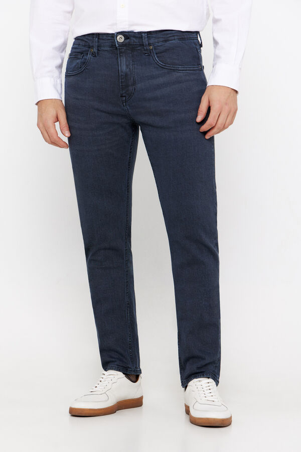 Cortefiel Jeans corte ajustado Cinzento