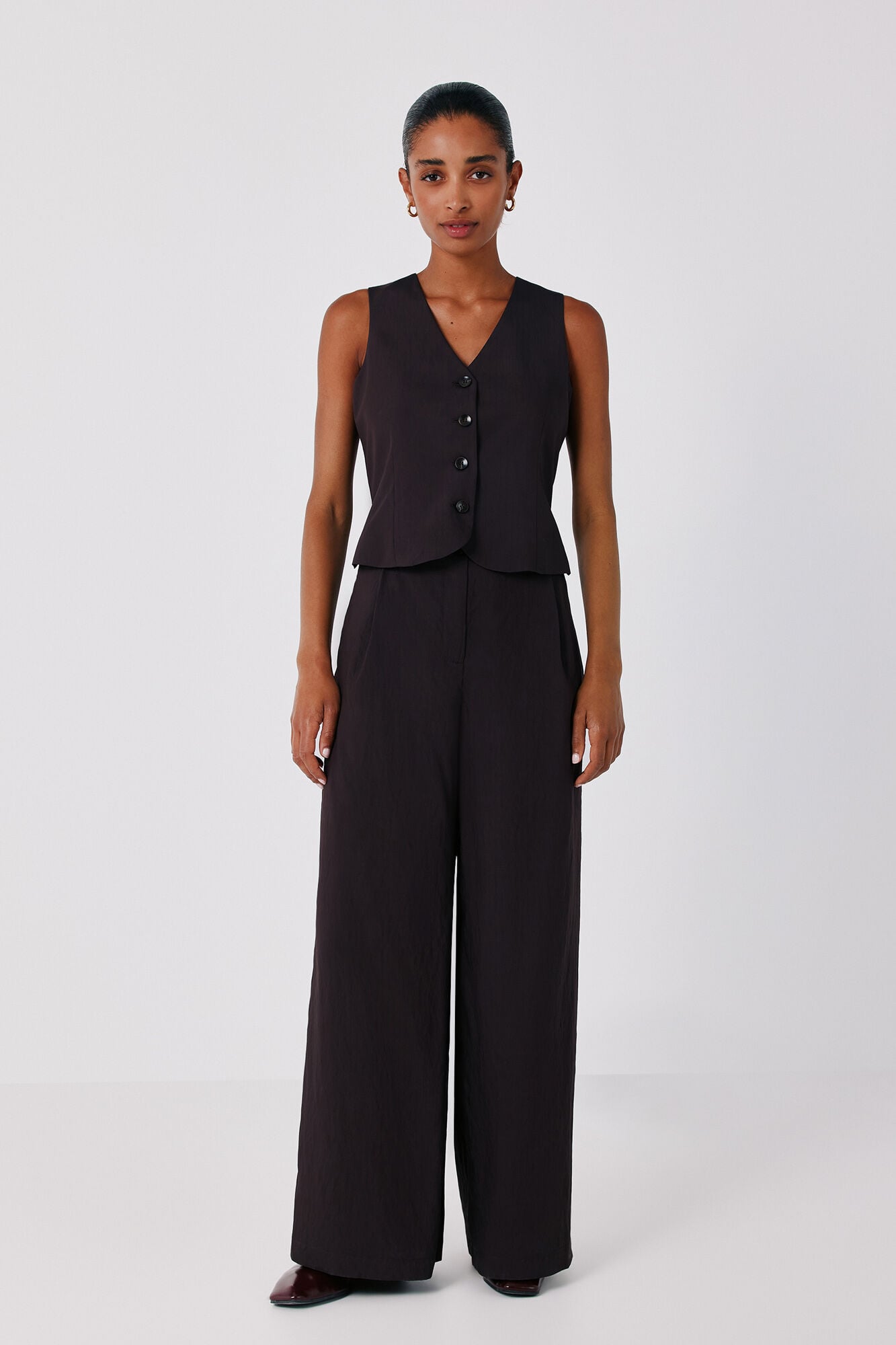 Cortefiel Pinstripe jumpsuit