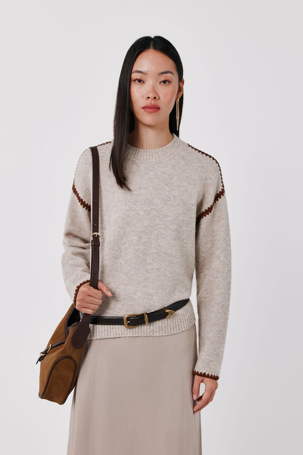 Cortefiel Crossbody bag Camel