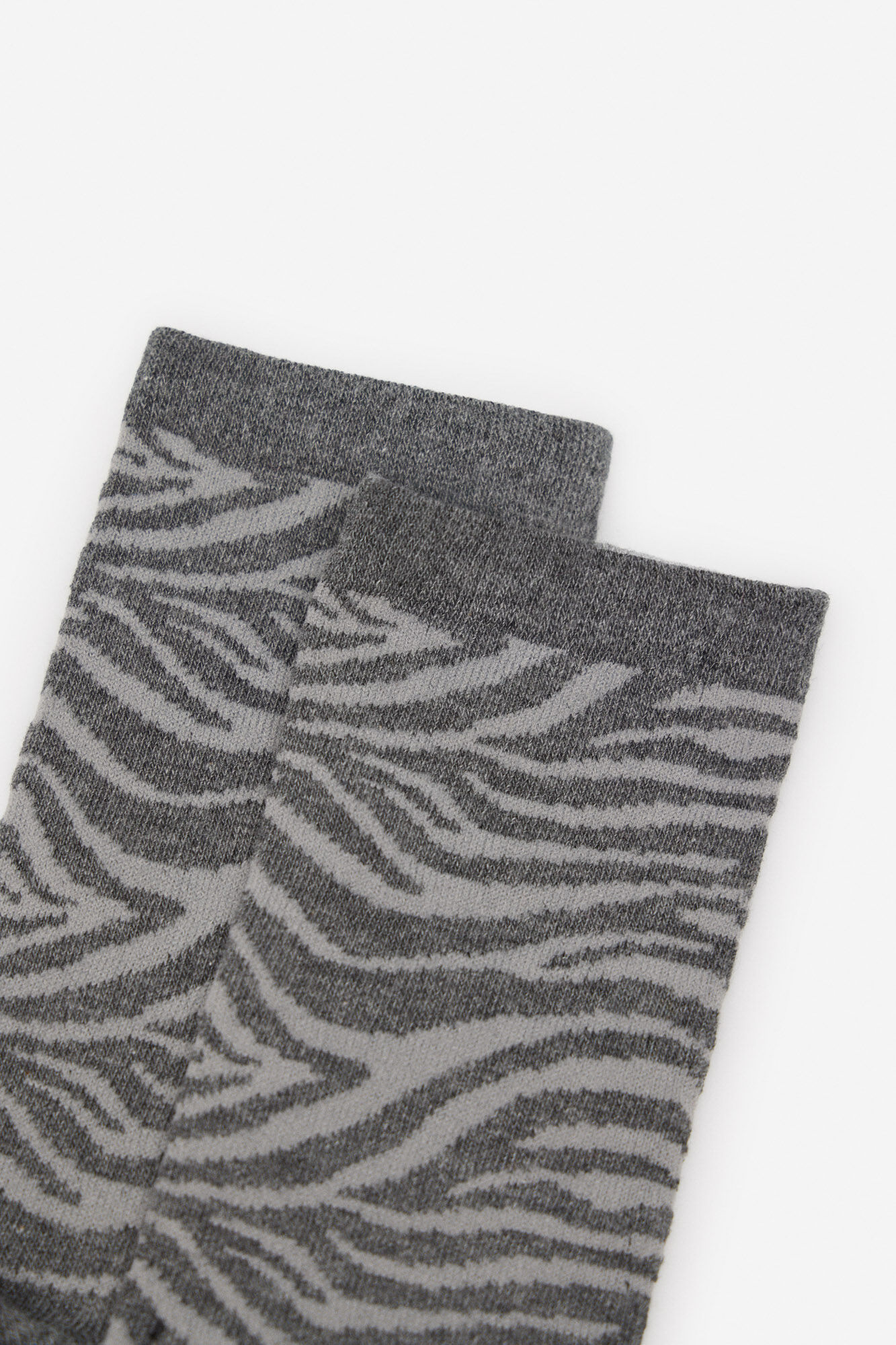 Cortefiel Long zebra sock