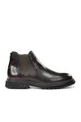 Fluchos Botim Lincon para homem Castanho