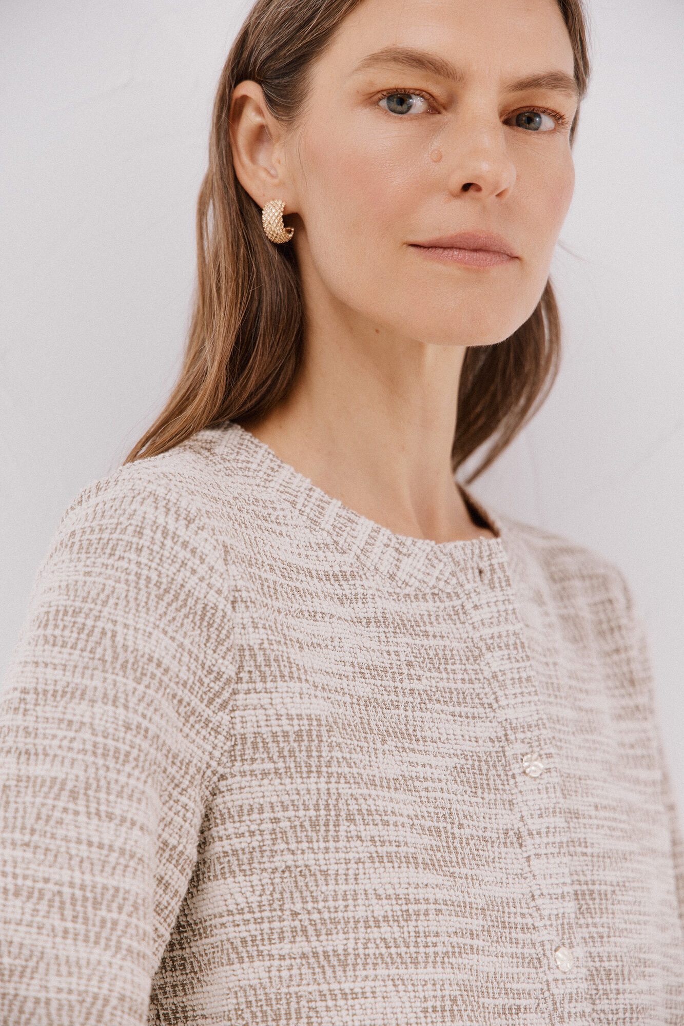 Cortefiel Tweed cardigan