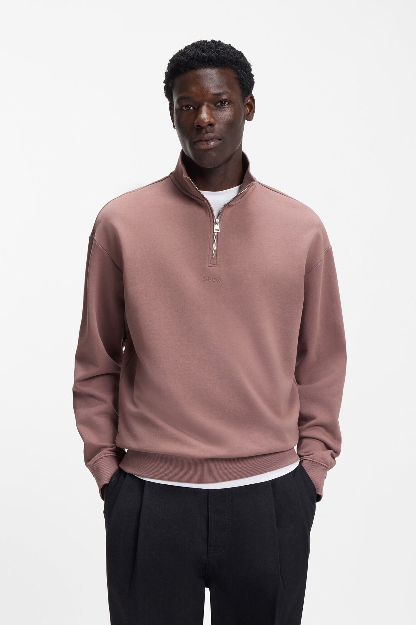 HUGO Sudadera con cremallera