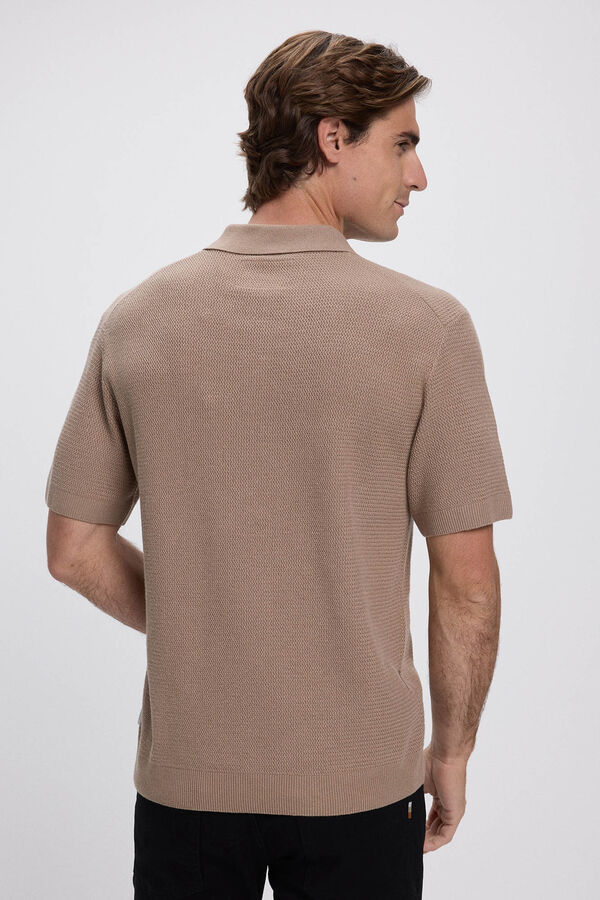 Jack & Jones Camisa polo de malha regular fit Cinzento