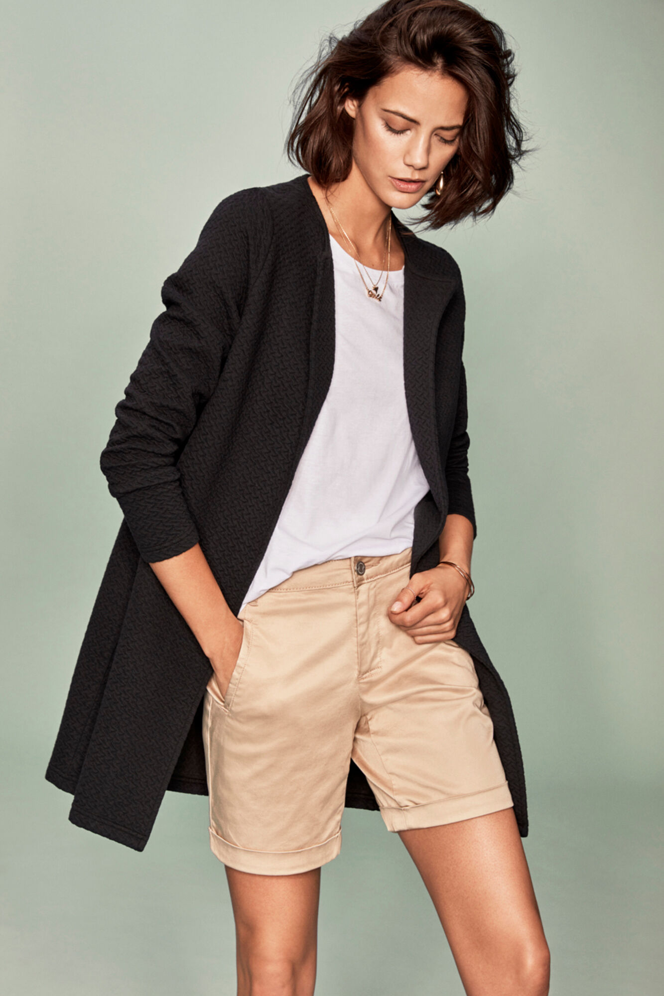 Women's structured jacket hot sale