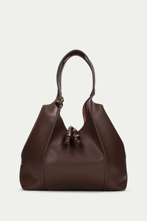 Hispanitas Mala tote bag Castanho