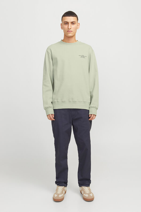 Jack & Jones Sudadera oversize cuello redondo Turquesa