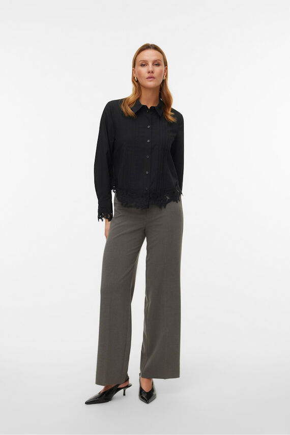 Pantalón recto de vestir