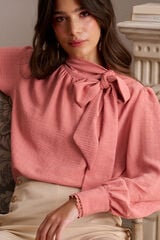 Polín Et Moi Blusa de laçada Belvia Subiu