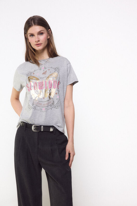 Camiseta slowlove mariposa