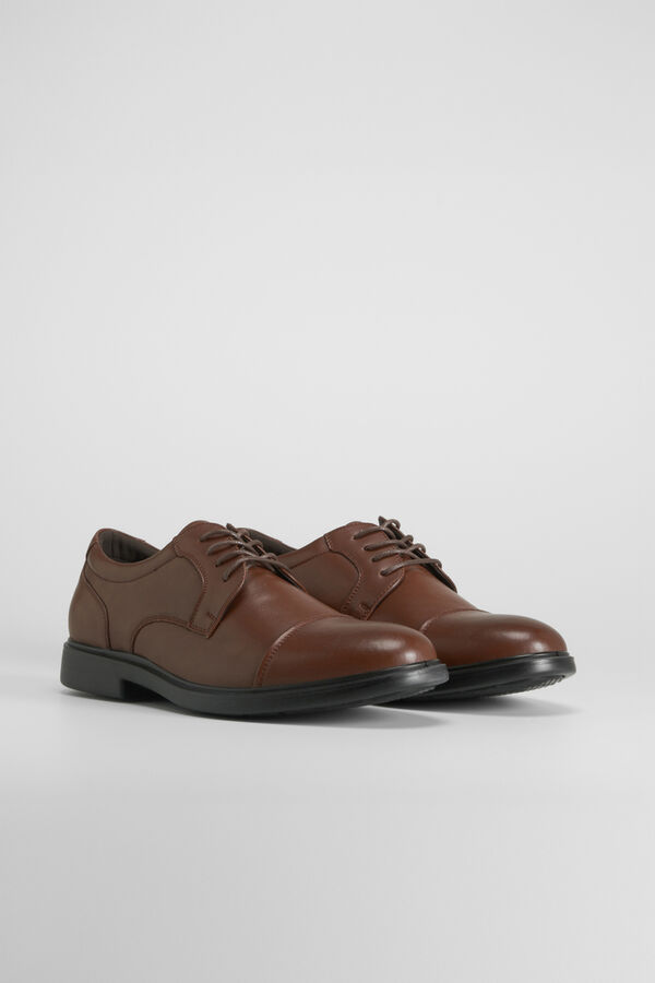 Comfeet Sapato social Blucher da COMFEET Castanho