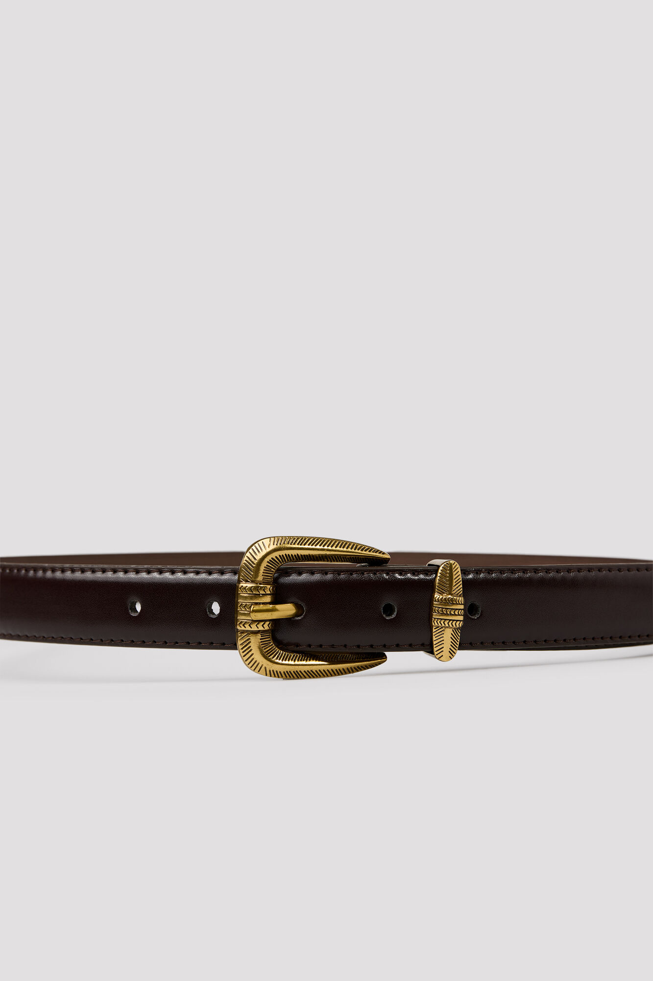 Cortefiel Cowboy belt Brown