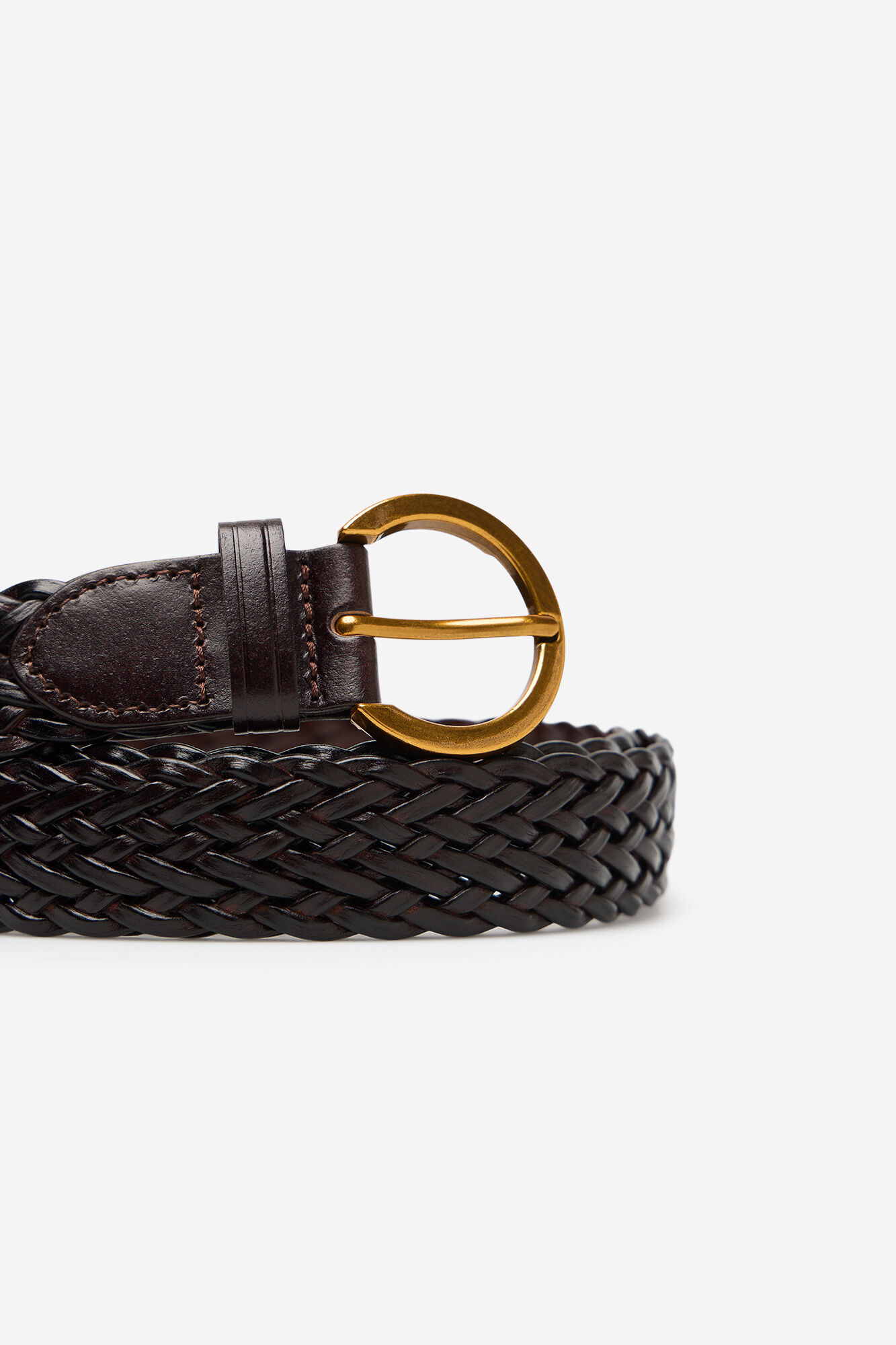 Cortefiel Square braided belt