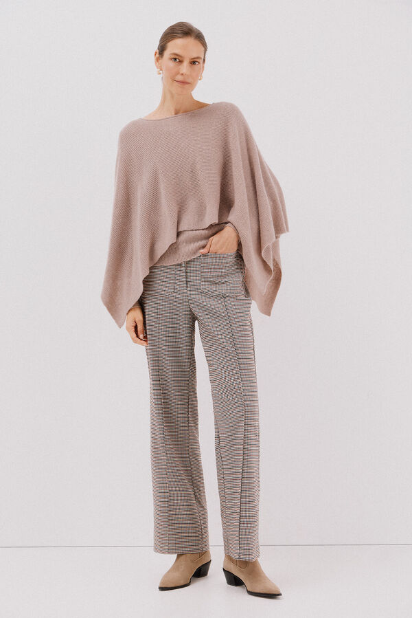Cortefiel Jersey built-in layer Beige