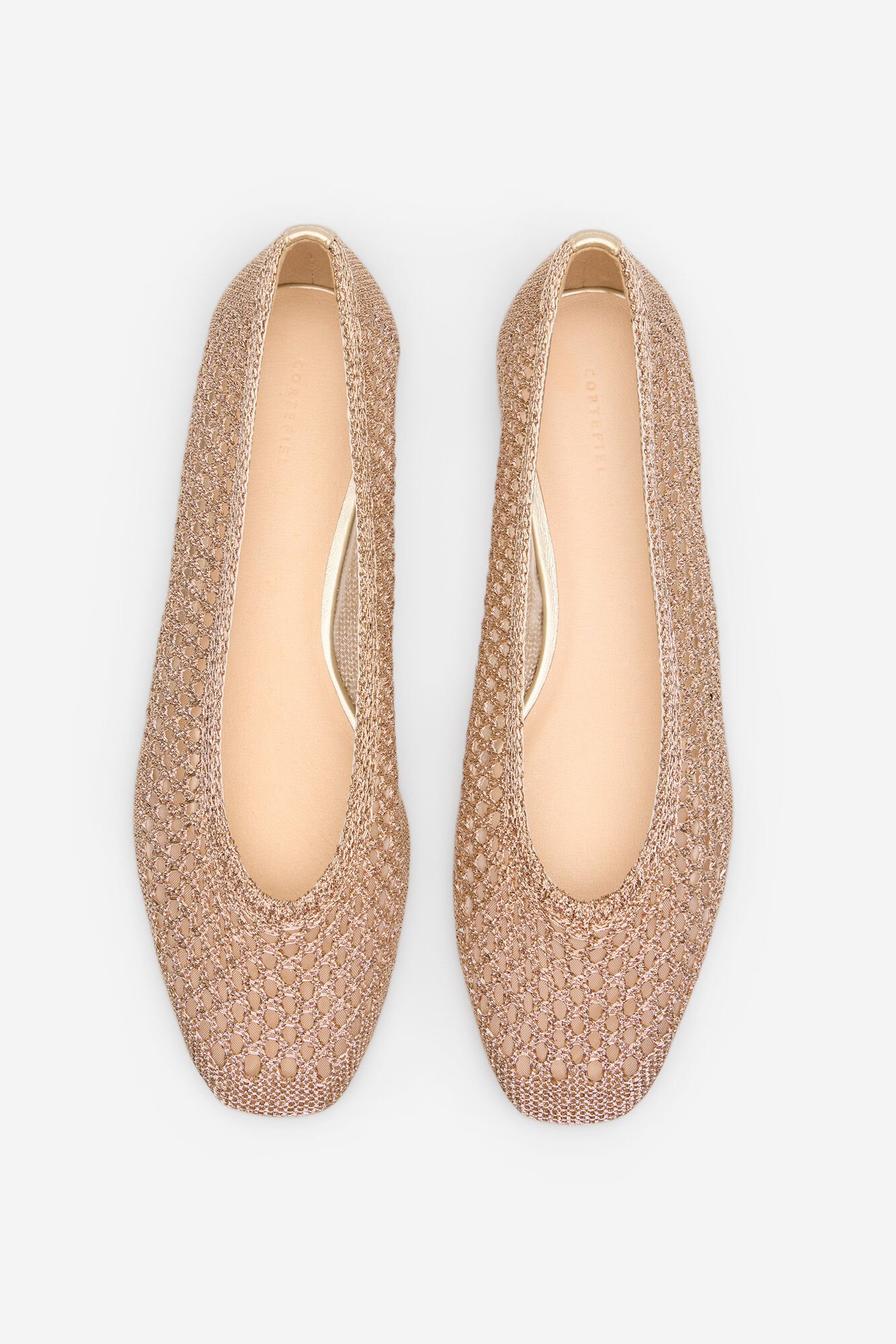 Cortefiel Detalhe de tran&ccedil;a de bailarina