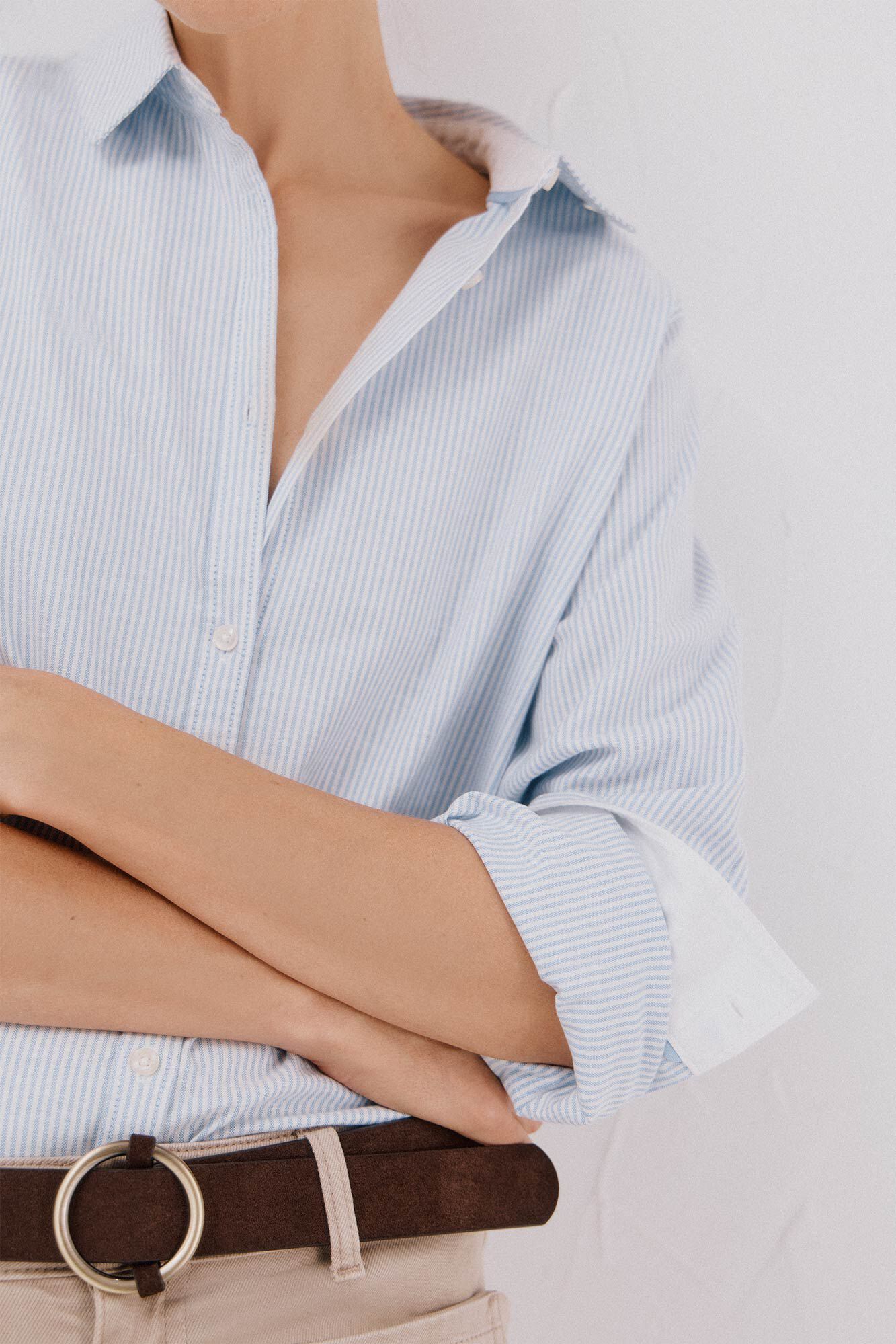 Cortefiel Camisa oxford 