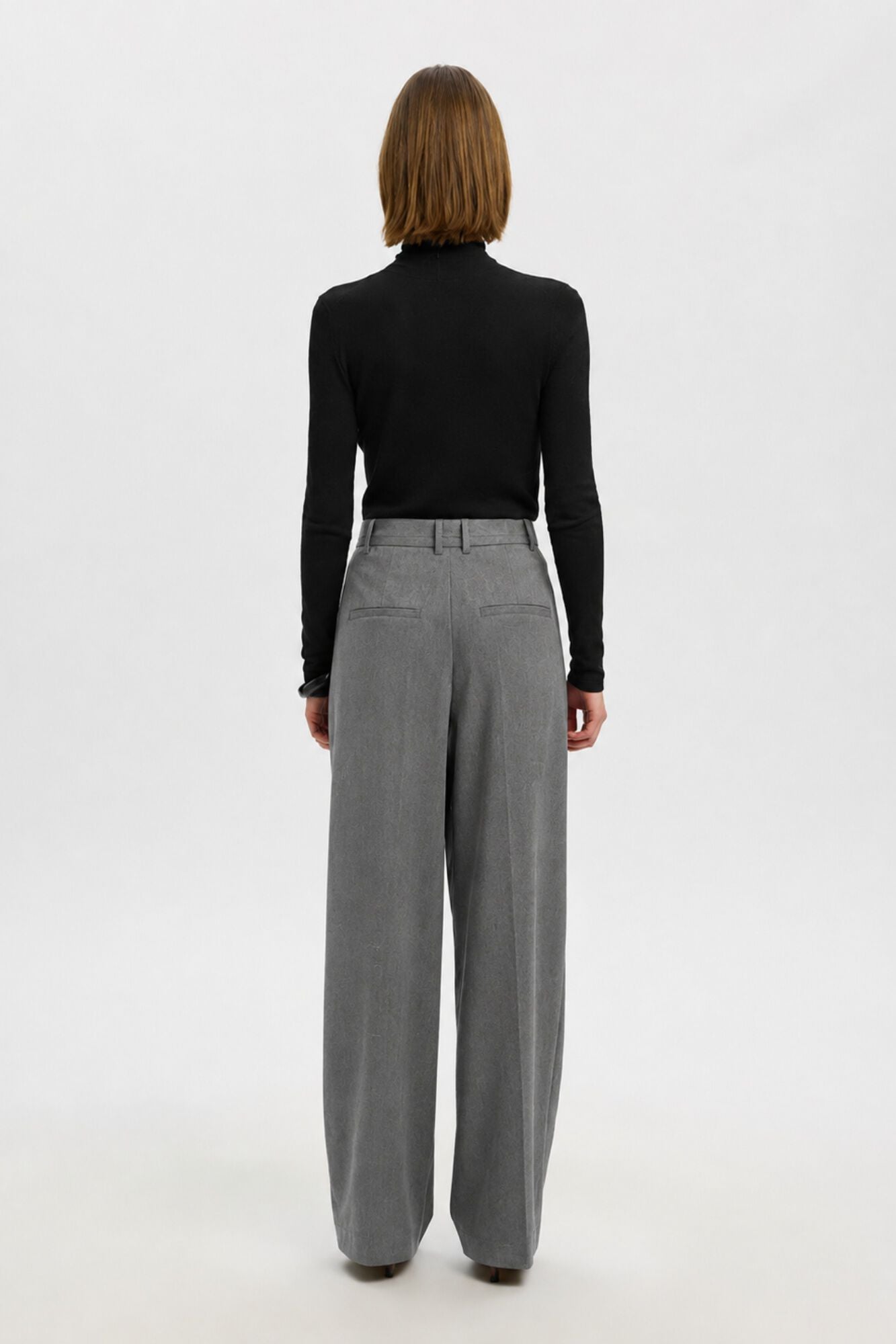 Selected Cal&ccedil;a de fato Wide Leg